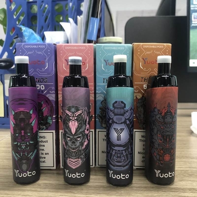 EGO 5000 soffi Vape eliminabile, soffio Antivari di vaporizzatore del baccello di acciaio inossidabile più il dispositivo