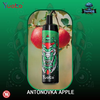 Il nicotina eliminabile Yuoto Thanos 5000 del vaporizzatore 5% soffia Pen Hookah 14ML 650mAh Mesh Coil With Type C