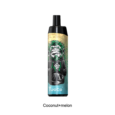 Penne eliminabili di Vape all'ingrosso il melone 50mg 650mAh della noce di cocco dei soffi di Thanos Yuoto Vape 5000 ricaricabile