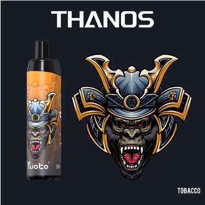 Il baccello Yuoto Thanos 5000 di Vape soffia bobina liquida della maglia della batteria 650mAh del nicotina 14ML E di 5% ricaricabile con tipo C