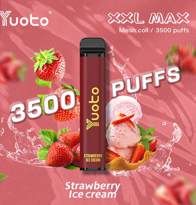 16 succo eliminabile 1200mAh di Vape 9.0ml E 3500 dei soffi massimi di Yuoto XXL di sapori
