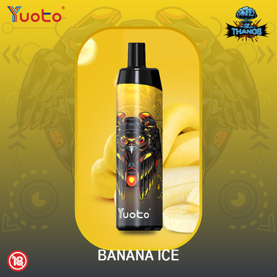 Il nicotina Yuoto Thanos 5000 di 5% soffia Pen Hookah 14ML 650mAh Mesh Coil With Type C