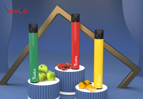 TPD Yuoto più 600puffs, sapore della frutta di prezzi del grossista della fabbrica del ghiaccio 2ml 2%nicotine Vape Pen Device del mirtillo