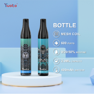 Il ghiaccio dell'uva condisce la bottiglia massima, penna di Yuoto di Vape del nuovo tipo di 600 soffi