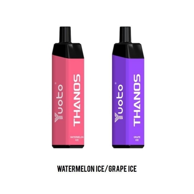 Ghiaccio eliminabile dell'uva del vaporizzatore e di Yuoto del succo di thanos di Vape 5000 dei msds eliminabili dei soffi