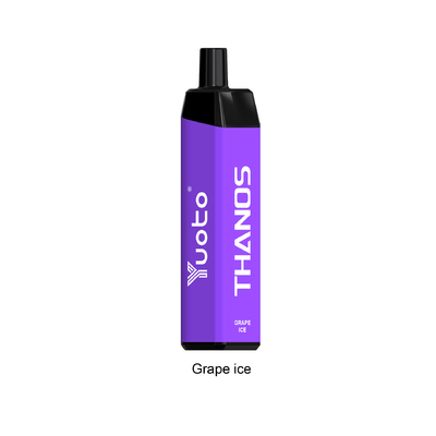 Ghiaccio eliminabile dell'uva del vaporizzatore e di Yuoto del succo di thanos di Vape 5000 dei msds eliminabili dei soffi