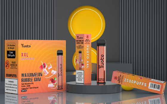 Pctg 2500 soffia baccello eliminabile, Yuoto XXL Vape eliminabile Pen Without Display