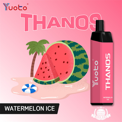 14ml Yuoto Thanos 5000 soffia tipo eliminabile C della batteria di Vape 650mAh ricaricabile