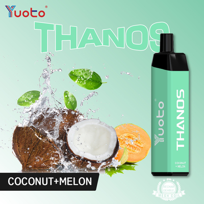 Narghilé eliminabile di Mesh Coil Recharge Vape Shisha del eliquid di Yuoto Thanos 14ml dei soffi del dispositivo 5000 del baccello del ODM dell'OEM