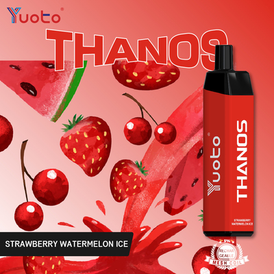 Narghilé eliminabile di Mesh Coil Recharge Vape Shisha del eliquid di Yuoto Thanos 14ml dei soffi del dispositivo 5000 del baccello del ODM dell'OEM