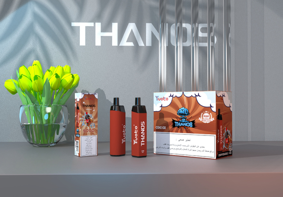Yuoto Thanos 5000 soffia sistema duraturo all'ingrosso del baccello della sigaretta del vaporizzatore e del nicotina eliminabile di Vape 5%