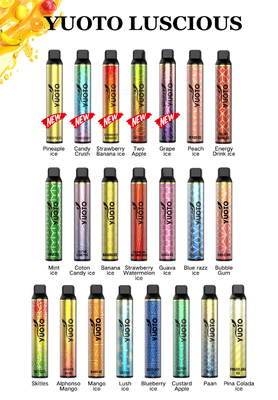 Batteria eliminabile all'ingrosso di Vape Pen Prefilled 8ml Eliquid 1350mAh di prezzi del soffio splendido economico di Yuoto 3000