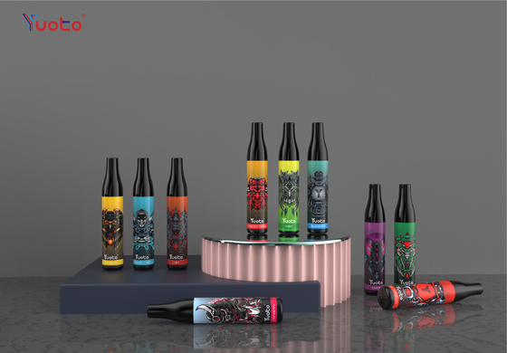 600 sapore Ecigarette della bottiglia 2%Nic 2ml 400mAh Mesh Coil Vape Disposable Fruit di Vape dei soffi