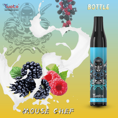 Cuoco unico eliminabile 2ml Mesh Coil del topo dei soffi della bottiglia 600 di Vapes del nicotina del vaporizzatore 20mg di Yuoto