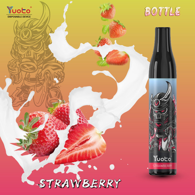 Fragola bassa del nicotina 20mg di Yuoto della bottiglia 600 dei soffi 2ml dei baccelli eliminabili originali delle E-sigarette
