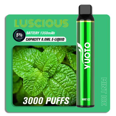 Penna di Antivari Vape del soffio di sapore della frutta del ODM dell'OEM, 8ml 3000 soffio Yuoto Vape eliminabile splendido
