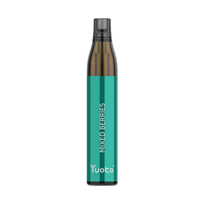 Yuoto Bottlemax che le penne eliminabili di Vape ammassano 600 soffi ha mescolato il nicotina basso 2% TPD delle bacche