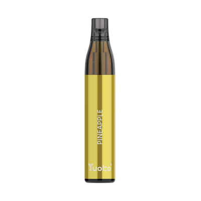 Batteria superiore del nicotina 400mAh dei soffi 20mg di Yuoto Bottlemax 600 del prodotto dell'ananas