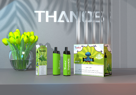 5000 puff Yuoto Thanos Vapore usa e getta e sapore fruttato E-Liquid 14ml Vape Pod Pen Arabo saudita