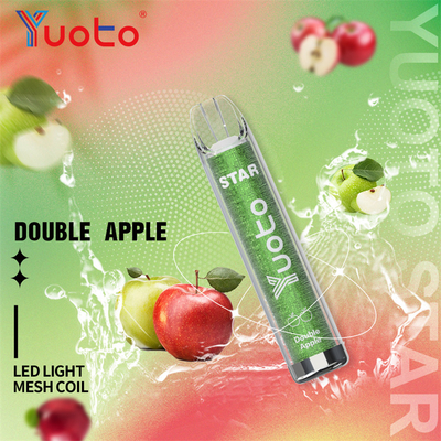 stella eliminabile di Yuoto Vape di 3000 soffi 1.2ohm con 16 colori