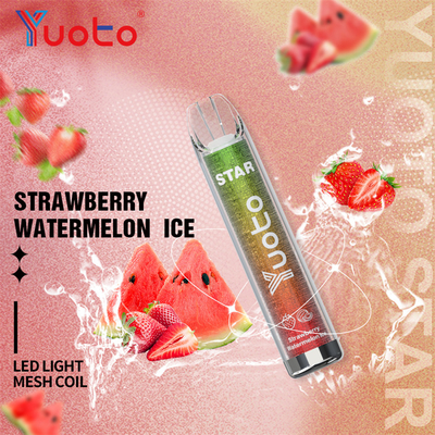 stella eliminabile di Yuoto Vape di 3000 soffi 1.2ohm con 16 colori