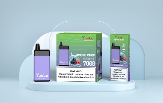 Porta il tuo vape al livello successivo con YUOTO Vape usa e getta 15 sapori 7000 fiocchi