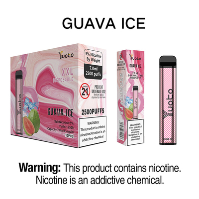 E-sigaretta usa e getta Ultima Yuoto 2500 Puffs XXL 2500 Puff Vaporizer usa e getta