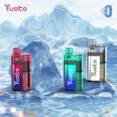 Flusso d'aria regolabile YUOTO Vaping usa e getta con 10-12W di potenza e 0% di nicotina