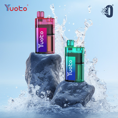 Flusso d'aria regolabile YUOTO Vaping usa e getta con 10-12W di potenza e 0% di nicotina
