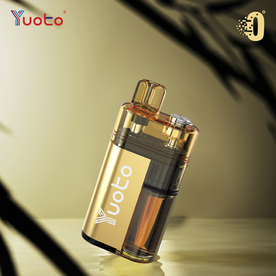 Flusso d'aria regolabile YUOTO Vaping usa e getta con 10-12W di potenza e 0% di nicotina