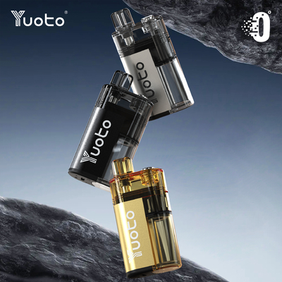 Flusso d'aria regolabile YUOTO Vaping usa e getta con 10-12W di potenza e 0% di nicotina