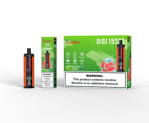 Yuoto DIGI 15000 Puffs Double Mesh Coil Durable Disposable Vape