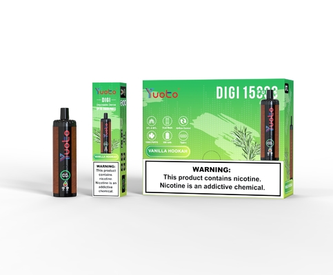 Yuoto DIGI 15000 Puffs Daul Mesh Coil Vape 20 ML Disposable Vape