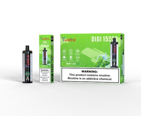 Yuoto DIGI 15000 Puffs Daul Mesh Coil Vape 20 ML Disposable Vape