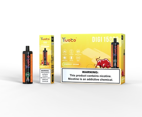Yuoto DIGI 15000 Puffs Daul Mesh Coil Vape Regolabile flusso d'aria
