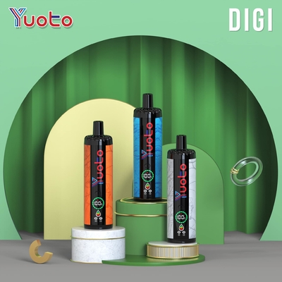 Flusso d'aria regolabile YUOTO 15000 Puffs Vapore usa e getta con bobina DualMesh 850mAh Batteria 23 Sapori