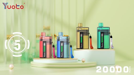 Migliora la tua esperienza di vaping con YUOTO Vape pen usa e getta 850mAh batteria capacità DualMesh bobina