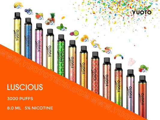 Il nicotina duraturo sala il dispositivo 8ml di Vape pre ha riempito liquido