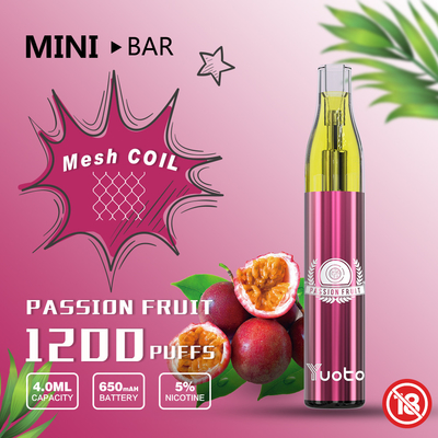 Il ODM 1200 soffia Vape, 5 il vapore del sale che del nicotina per i Cigs di E fa festa