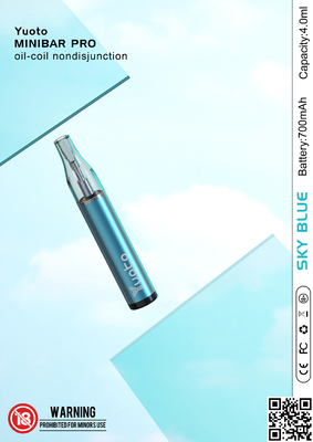 Mini Bar Vape Great Tastes di piccola dimensione 640mah costruito in batteria