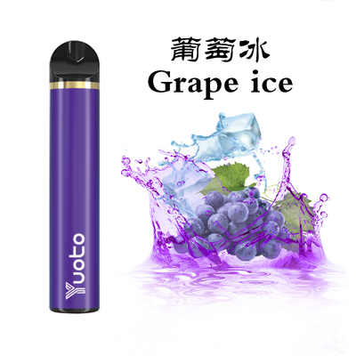 La sigaretta all'ingrosso YUOTO 1500 della penna eliminabile E del vape del nicotina 5% soffia vendita calda 6ml in Medio Oriente 2% 5% nuovo