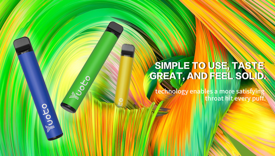 Soffio eliminabile 3.5V di più 800 di Yuoto di originale di Vape 100% di Cig di 7W-12W E