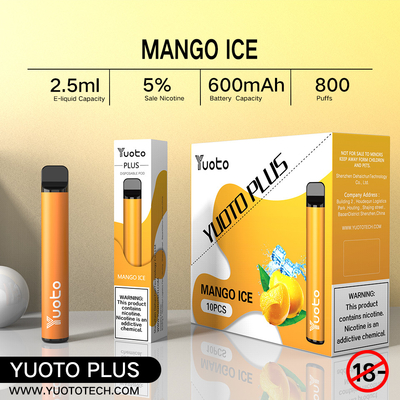 OEM misto/ODM di Vape di 11 soffio di sapore 800 per rilassamento di Antivari del soffio