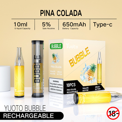 Vape eliminabile ha personalizzato Logo Original China Manufacturers Yuoto 4500 che il soffio splende la sigaretta di E
