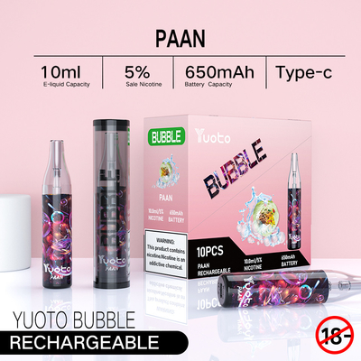 Vape eliminabile ha personalizzato Logo Original China Manufacturers Yuoto 4500 che il soffio splende la sigaretta di E