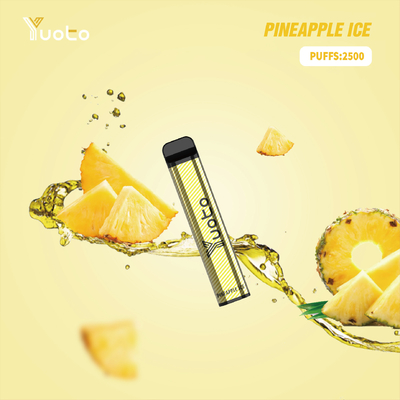 Baccello originale del vape della fabbrica di forma del eliquid del xxl 2500puffs 1200mah 7ml di Yuoto di yuoto del yuotovape eliminabile quadrato del vape in porcellana