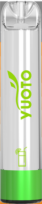 L'Italia Yuoto caldo splende la batteria eliminabile 650mAh del E-succo 5.0ml del soffio di Vape 2000 del pro bastone del baccello