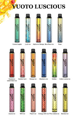 Soffi splendidi Vape eliminabile di Yuoto 3000 una batteria da 1350 mAh 8,0 ml di E-succo