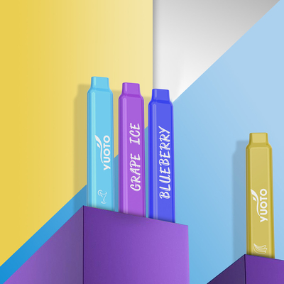 Nicotina di 5% 600 soffi Vape 12 sapori 2,0 ml eliminabili Juice Capacity