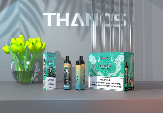 20 sapori caldi 5000 soffia batteria liquida 650mAh di Mesh Coil Disposable Vape 14ml E